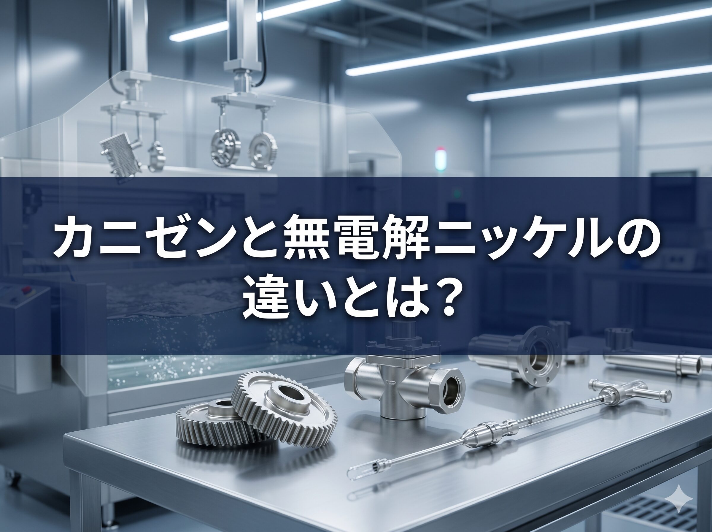 カニゼンメッキとは？無電解ニッケルメッキとの違いや特徴・メリットを徹底解説！ | 長尺・大型無電解ニッケルメッキ.com