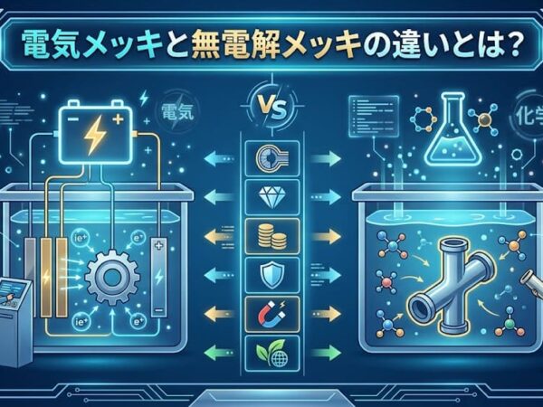 電気メッキと無電解メッキの違いとは？特徴・メリット・デメリットと最適な選び方を徹底解説 | 長尺・大型無電解ニッケルメッキ.com