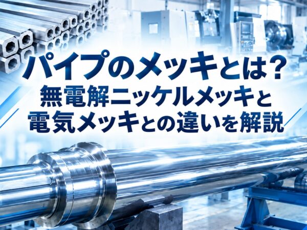 パイプのメッキとは？無電解ニッケルメッキと電気メッキとの違いを解説 | 長尺・大型無電解ニッケルメッキ.com